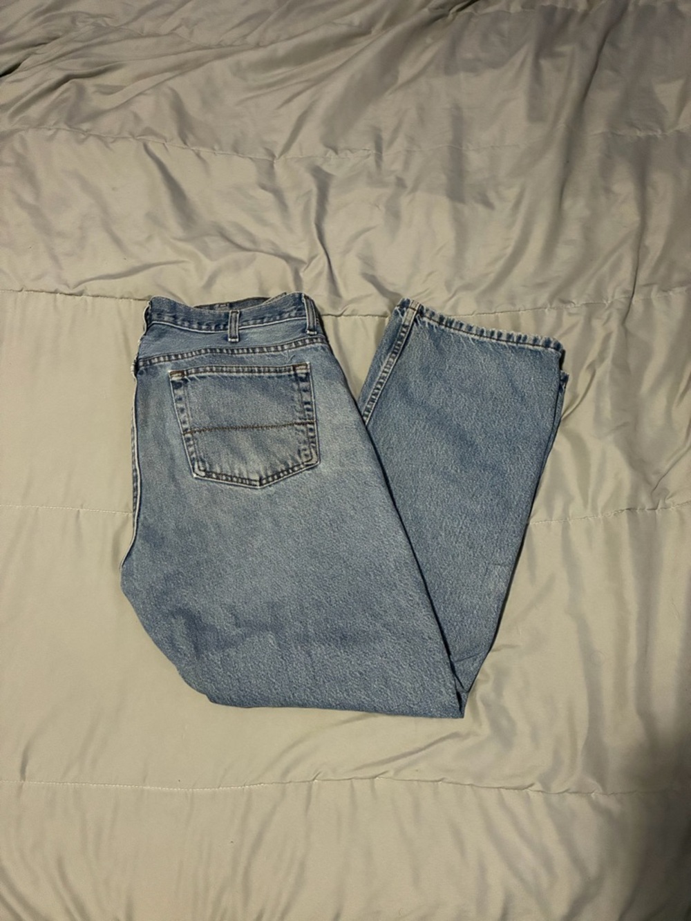 Faded Glory Light Blue Relaxed Fit Jeans